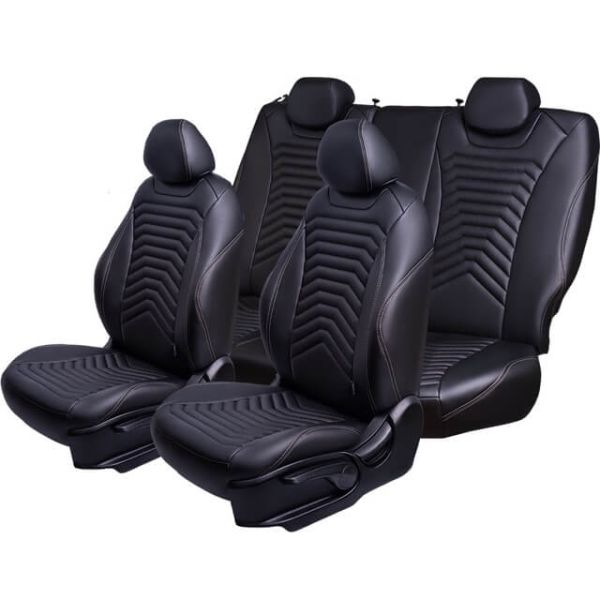 Чехлы Премиум Экокожа Байрон Президент|Жук на Geely Coolray (2020+)