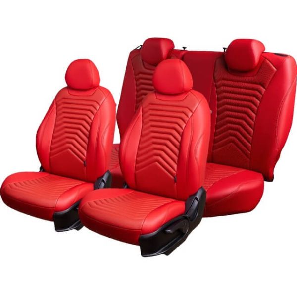 Чехлы Премиум Экокожа Байрон Президент|Жук на Geely Coolray (2020+)