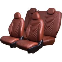 Чехлы Премиум Экокожа Байрон Президент|Жук на Geely Coolray (2020+)