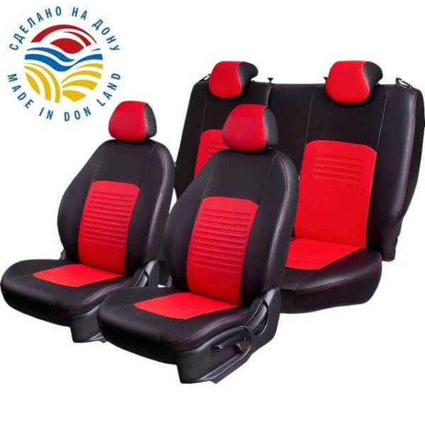 Чехлы Экокожа Турин Классик на Nissan Sentra 7 (B17) 2012-2017 г.в.